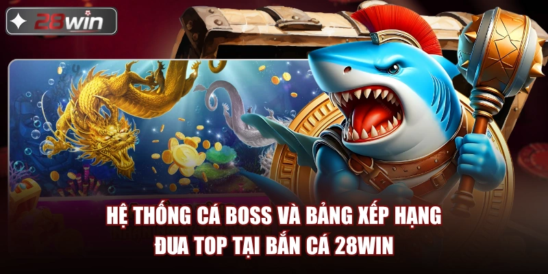 Hệ thống cá boss và bảng xếp hạng đua top tại bắn cá 28win Hệ thống cá boss và bảng xếp hạng đua top tại bắn cá 28win
