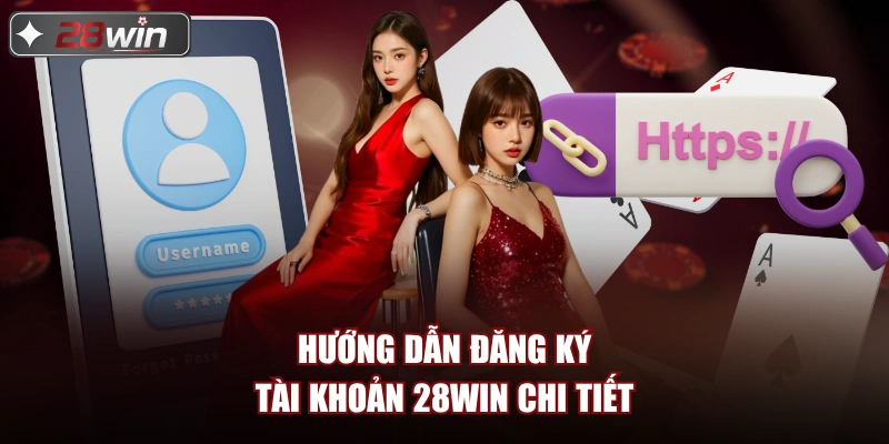 Hướng dẫn đăng ký tài khoản 28win chi tiết