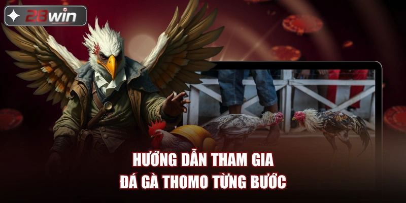 Hướng dẫn tham gia Đá Gà Thomo từng bước