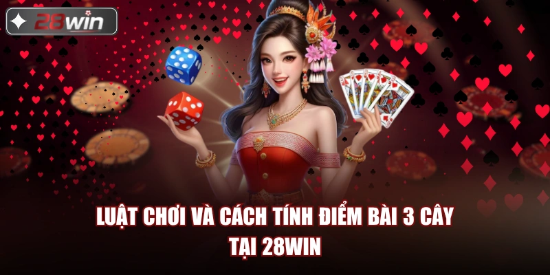 Luật chơi và cách tính điểm bài 3 cây tại 28win