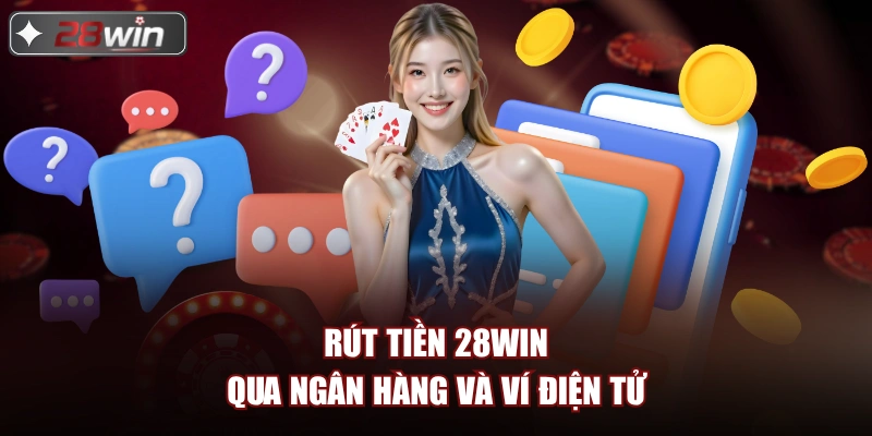 Rút tiền 28win qua ngân hàng và ví điện tử
