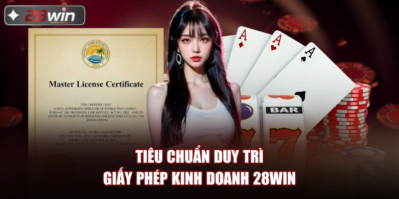 Tiêu chuẩn duy trì giấy phép kinh doanh 28win